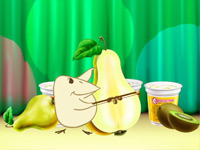 Animacin video reklama „emaitijos pienas“ Jogurtai