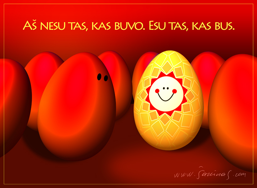 Linksmų Velykų! - Happy Easter!