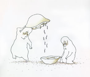 Jakštas Šarūnas - Karikatūra: Išmalda / Alms // Caricature, Karikatūros, Caricaturas, Karikaturen, caricatura, www.sarunas.com