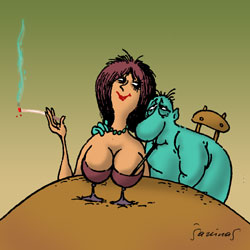 Jakštas Šarūnas - Karikatūra:  Kokteilis / Cocktail // Caricature, Karikatūros, Caricaturas, Karikaturen, caricatura, www.sarunas.com