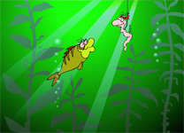 Animuota karikatūra „Ant kabliuko“